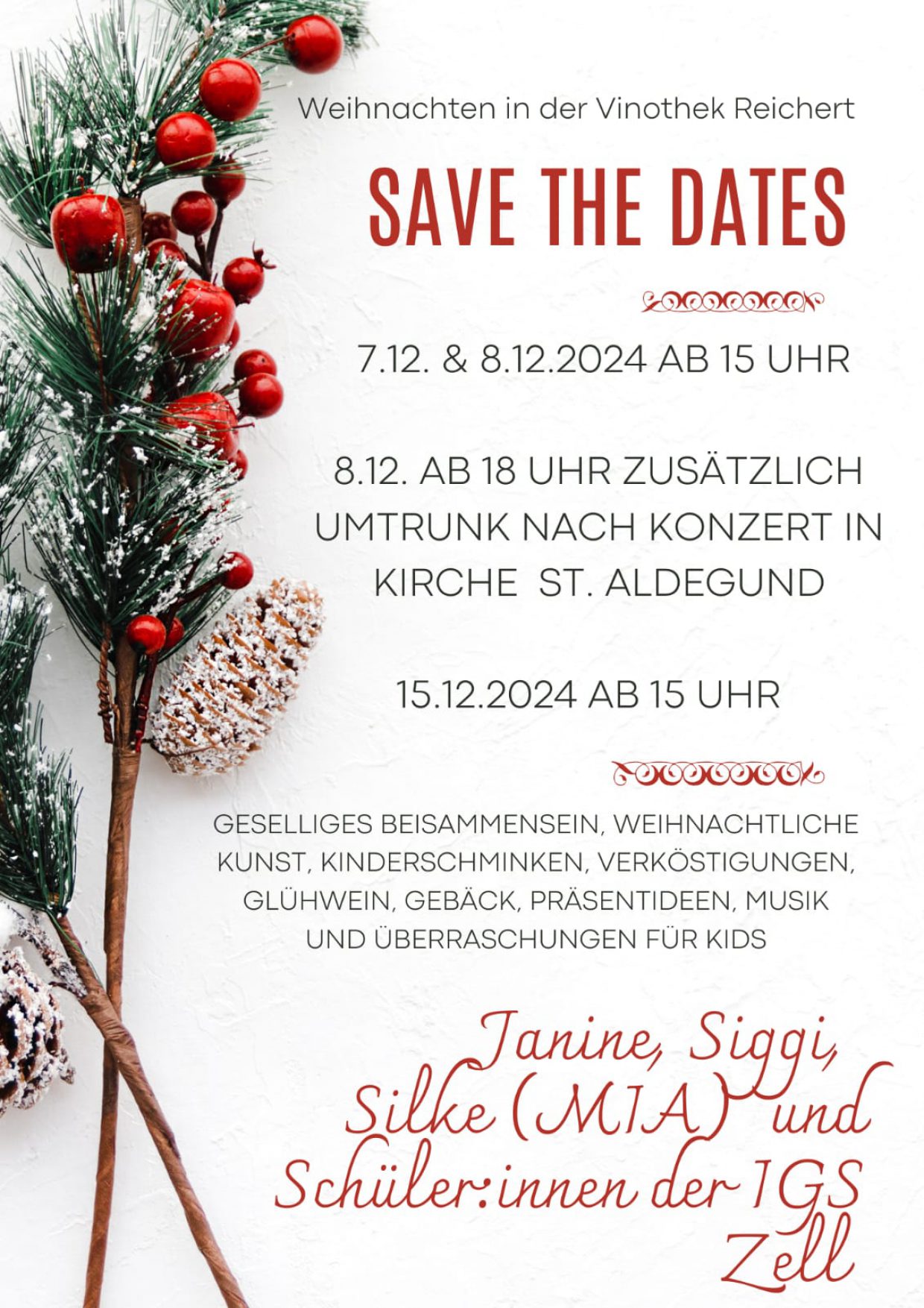 Unsere Events im Dezember